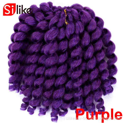 Jumpy Wand Curl Twist Synthetic Braiding Hair Jumbo Braid  Jumpy Wand Curl Crochet Braids Jamaican Bounce Ombre Crochet Braids